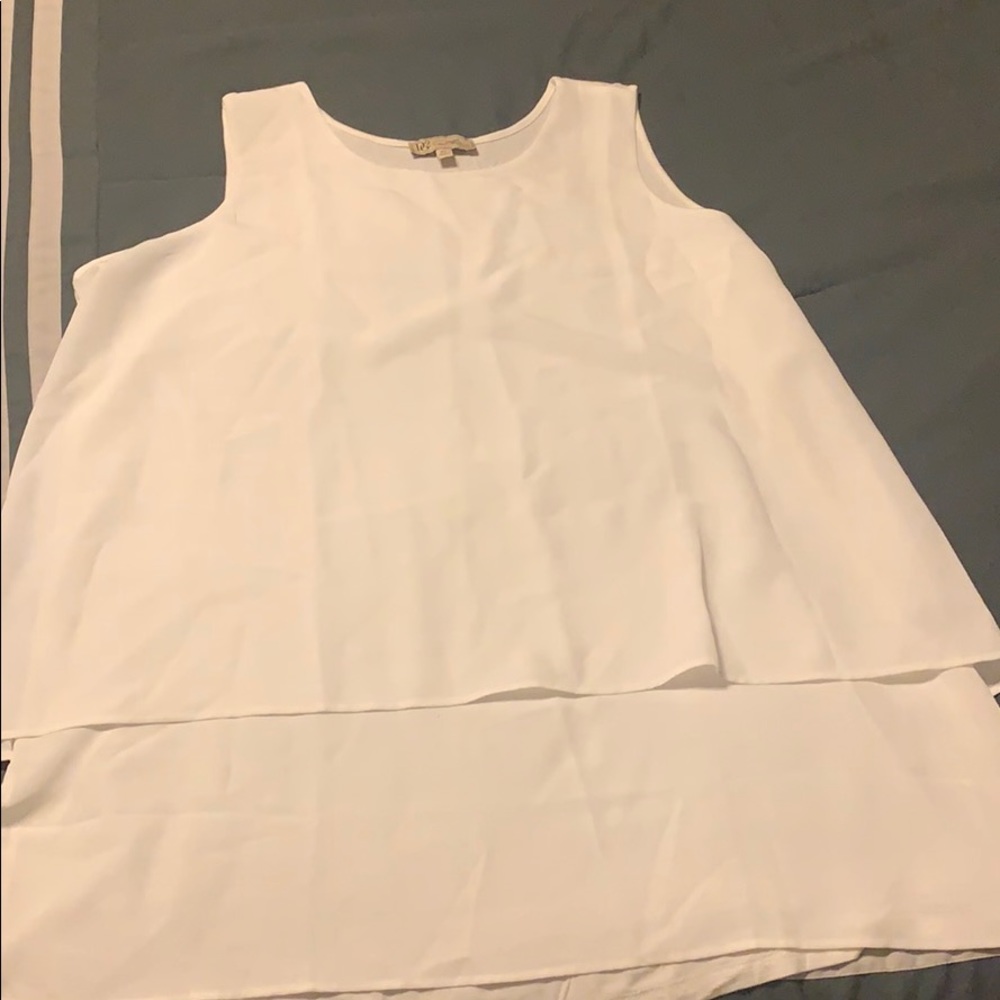 DG2 Diane Gilman Mixed-Media Easy Tank- Basic